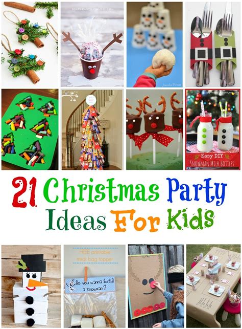 9 Festive Kids Christmas Party Ideas